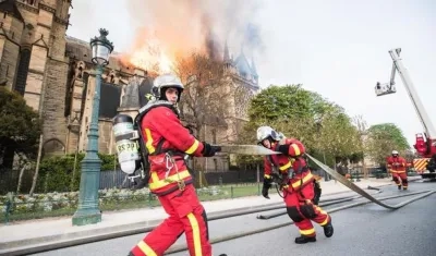 Los bomberos pudieron apagar las llamas.
