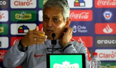 Reinaldo Rueda, técnico de la Selección Chile. 