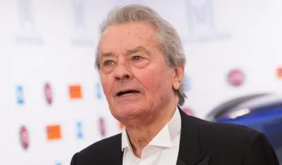 El actor francés Alain Delon.