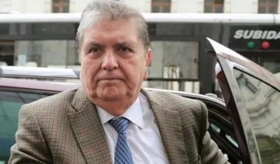El expresidente peruano Alan García.