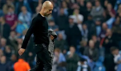 Pep Guardiola, técnico del Manchester City.