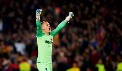 Ter Stegen, portero del Barcelona. 