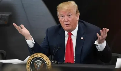 Donald Trump, Presidente de Estados Unidos.