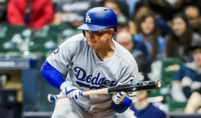 Julio Urías, pelotero mexicano de los Dodgers. 
