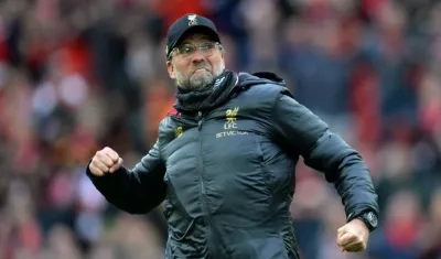 Jürgen Klopp, técnico del Liverpool.