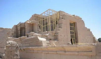 El templo de Opet, en Luxor.