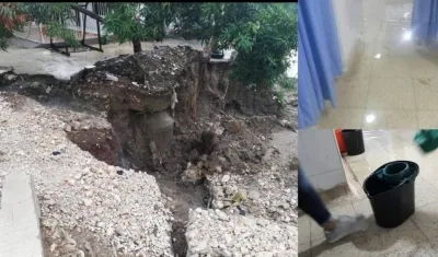 Imágenes de las emergencias.