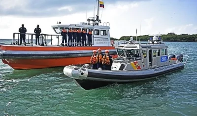 El operativo fue realizado por guardacostas del Comando Específico de San Andrés.