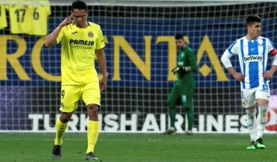 Carlos Bacca, delantero de Villarreal. 