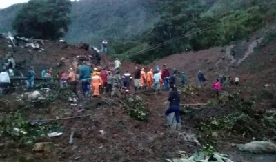 Lugar de los hechos.