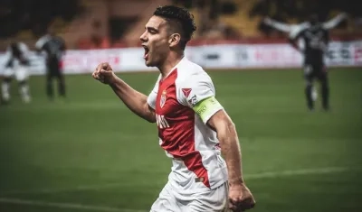 Falcao García, delantero colombiano. 