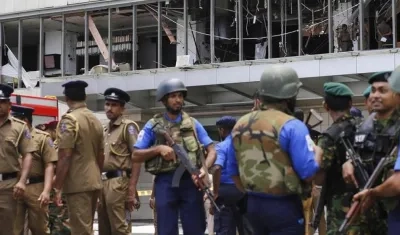 Uno de los hoteles atacados.