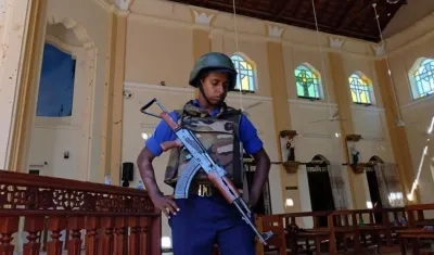 Imagen de una las iglesias atacadas.