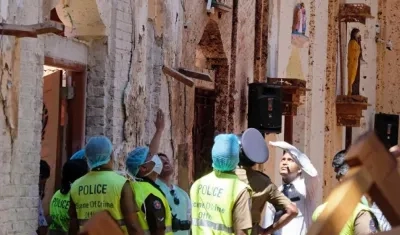 Imagen de una las iglesias atacadas.