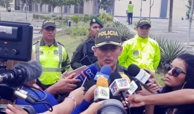 Brigadier general Mariano Botero Coy, comandante de la Policía Metropolitana de Barranquilla.