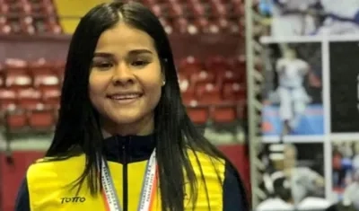 La karateca Shanee Torres.