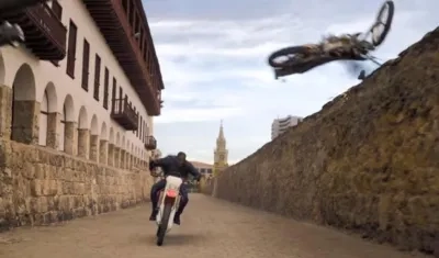 El actor Will Smith en Cartagena.