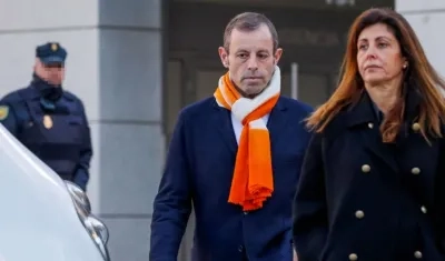 Sandro Rossel, expresidente del Barcelona FC. 