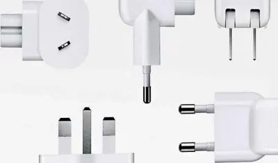 Los adaptadores afectados son de color blanco, de tres clavijas (modelo británico).