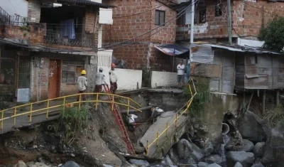  Lluvias han afectado a comunidades de tres departamentos.