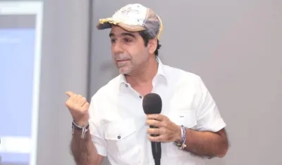 El Alcalde de Barranquilla, Alejandro Char.