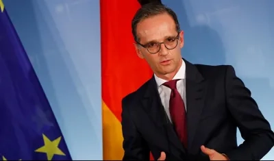 Ministro de Exteriores alemán, Heiko Maas.