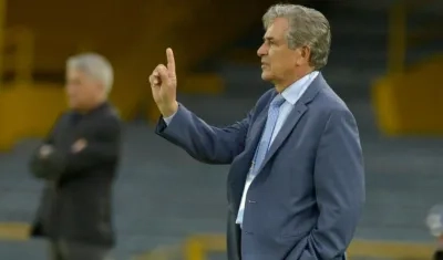 Jorge Luis Pinto, técnico colombiano. 