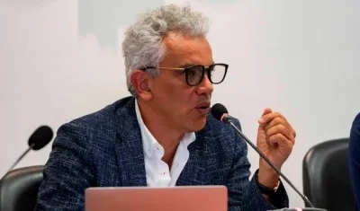 El Ministro de Ambiente y Desarrollo Sostenible, Ricardo Lozano.