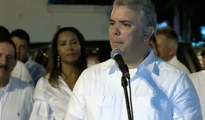 Presidente Iván Duque.