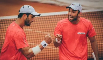 Robert Farah y Juan Sebastián Cabal. 