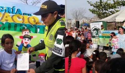 Celebración del Día del Niño en Villas de San Pablo.