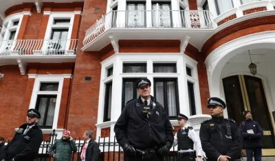 Embajada de Ecuador en Londres.