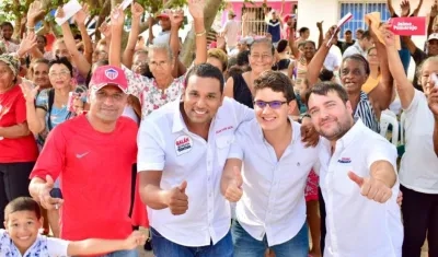 Óscar David Galán y Jaime Pumarejo, candidatos a la Gobernación del Atlántico y la Alcaldía de Barranquilla.