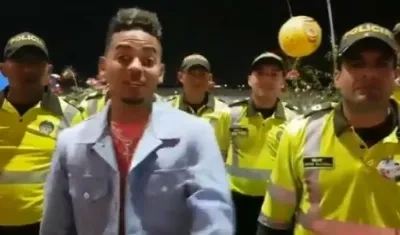 El reguetonero Ozuna.