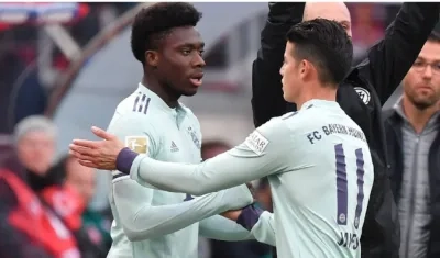 James Rodríguez se lesionó en el partido anterior.