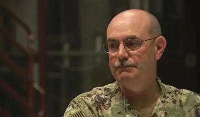John Ring, saliente Comandante de la Cárcel de Guantánamo.