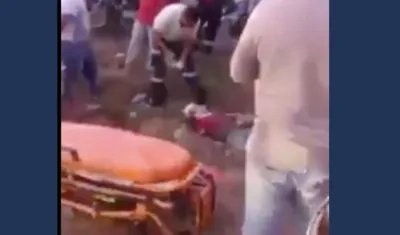 Murió arrollado  Edinson Lobo Consuegra, de 54 años, residente en Galapa.