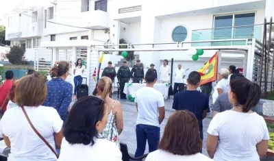 Acto de inauguración.