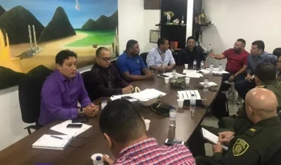 Comité de Seguridad realizado en Puerto Colombia.