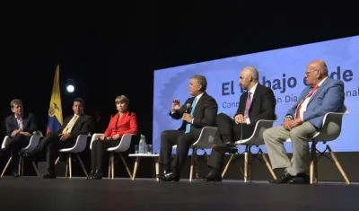 El Presidente de la República, Iván Duque.