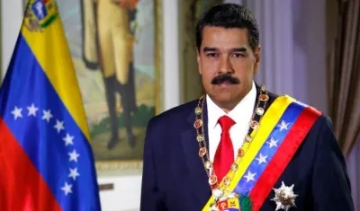 El Presidente de Venezuela, Nicolás Maduro.