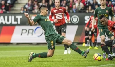 Falcao García, delantero colombiano. 