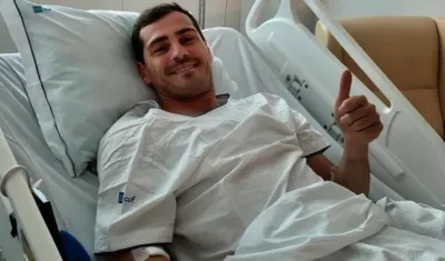 Íker Casillas, arquero español. 