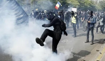 Imagen del enfrentamiento.