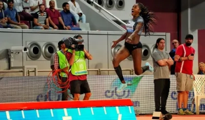 La colombiana Caterine Ibargüen. 