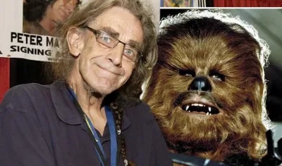 El actor británico Peter Mayhew.