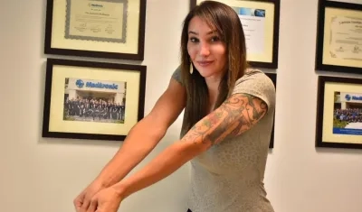 Tiffany Abreu, voleibolista transgénero brasileña.  