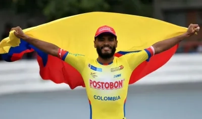 Alex Cujavante, patinador barranquillero. 