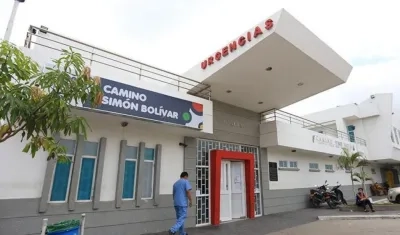 Camino del barrio Simón Bolívar.