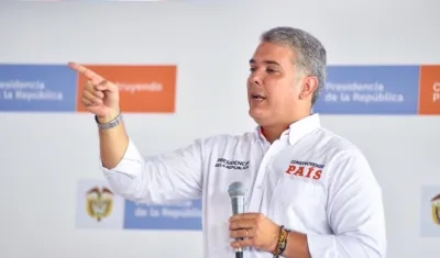El Presidente de la República, Iván Duque.